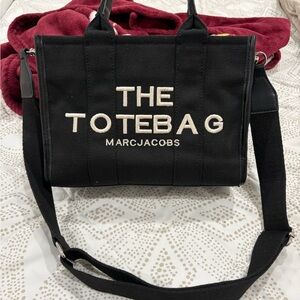 Marc Jacobs Black Canvas Tote